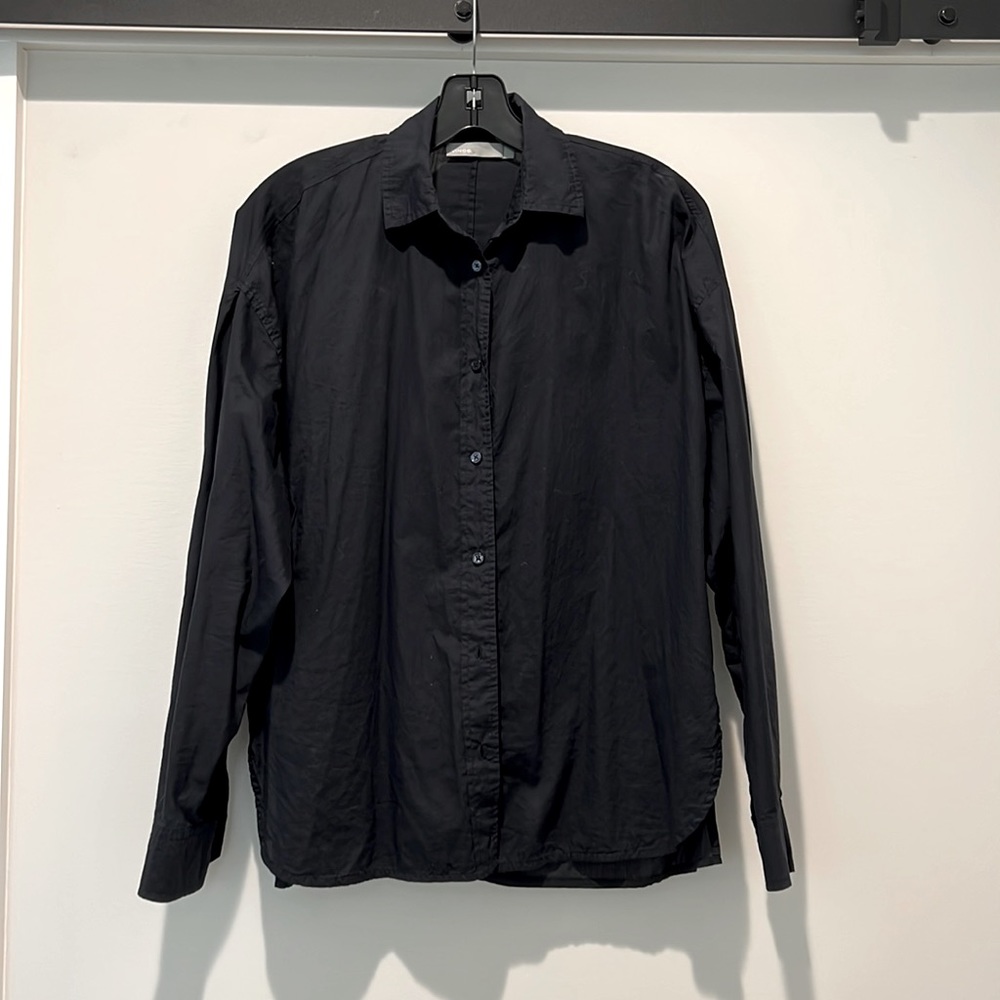 Vince 100% cotton baby blue shirt
